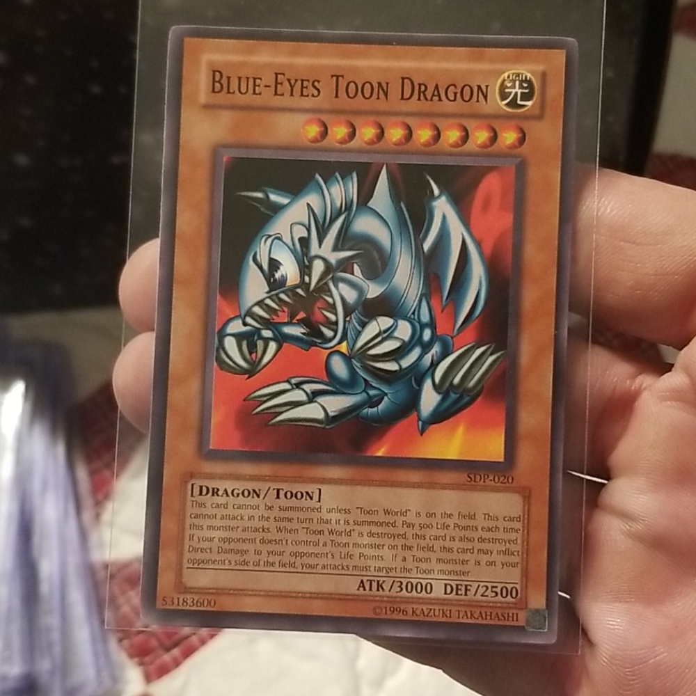 Blue eyes toon dragon SDP-020 Yu-Gi-Oh!